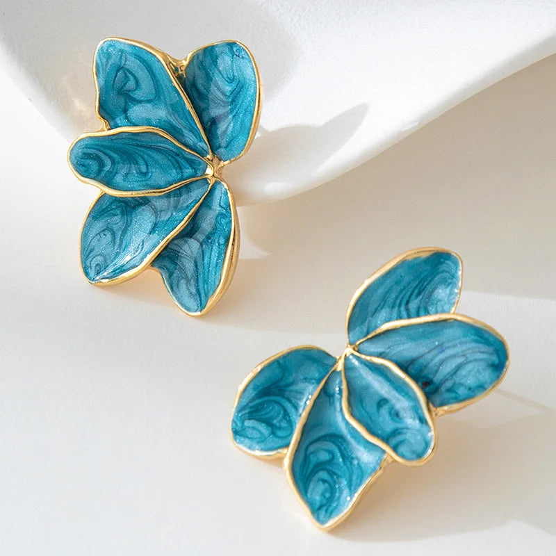 Petal Drop Earrings