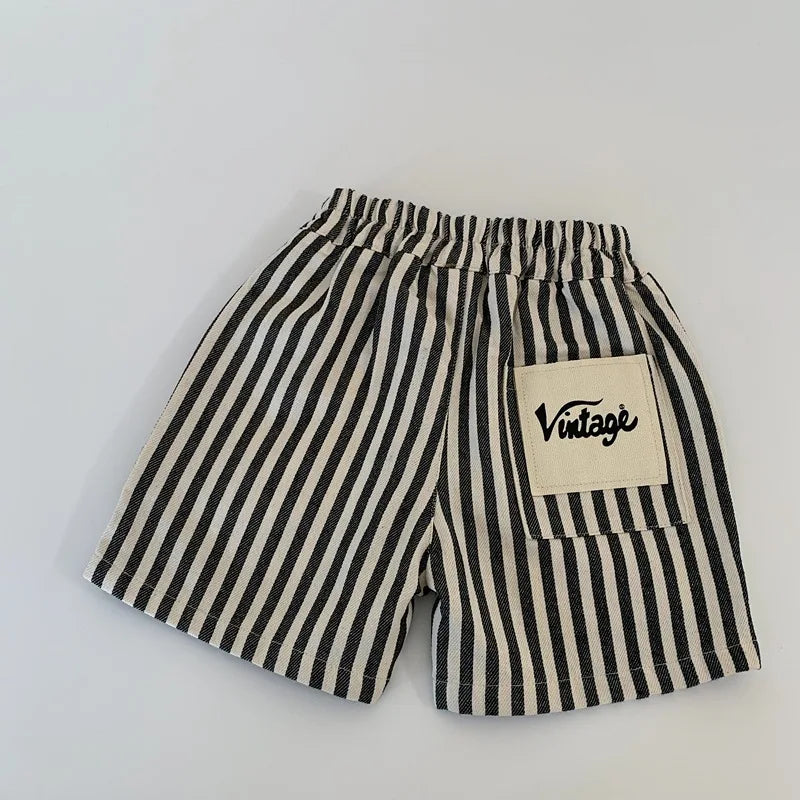 Striped Vintage Shorts