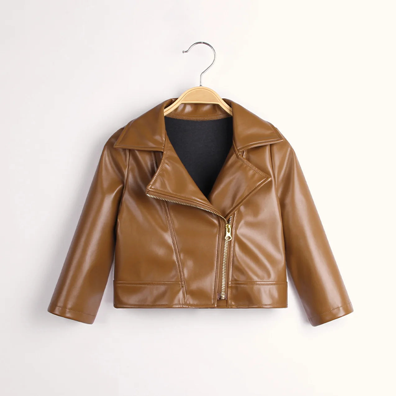 Boy's Faux Leather Jacket