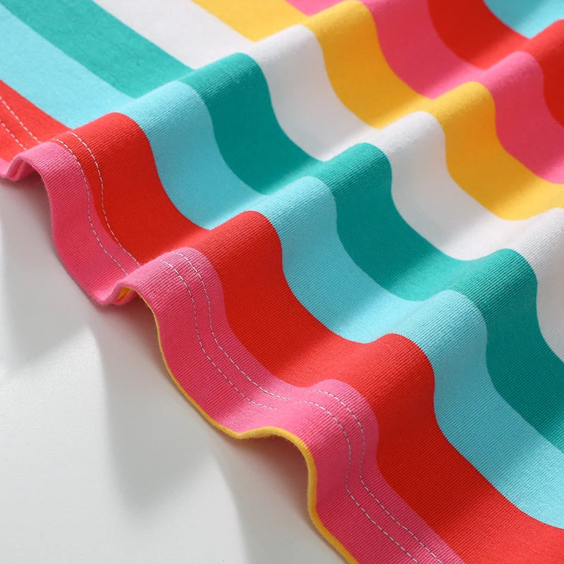 Rainbow Striped Dress!