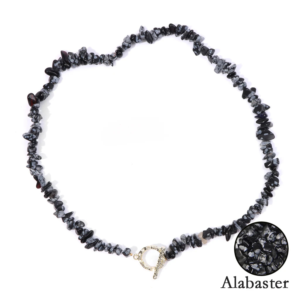 Healing Throat Chakra and Protective Crystal Necklaces