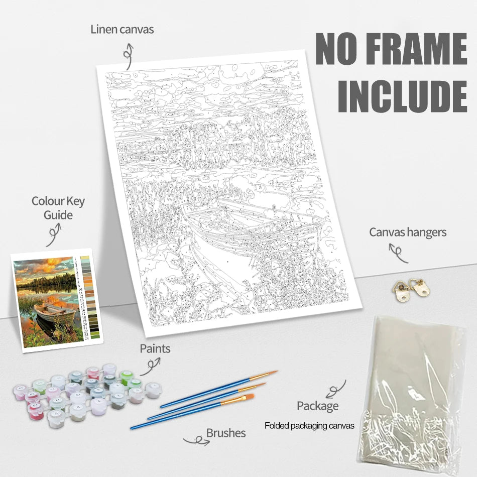 DIY Paint by Numbers!