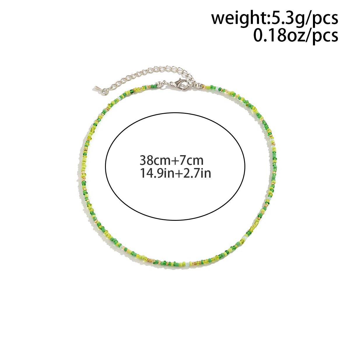 Beaded Choker Necklace