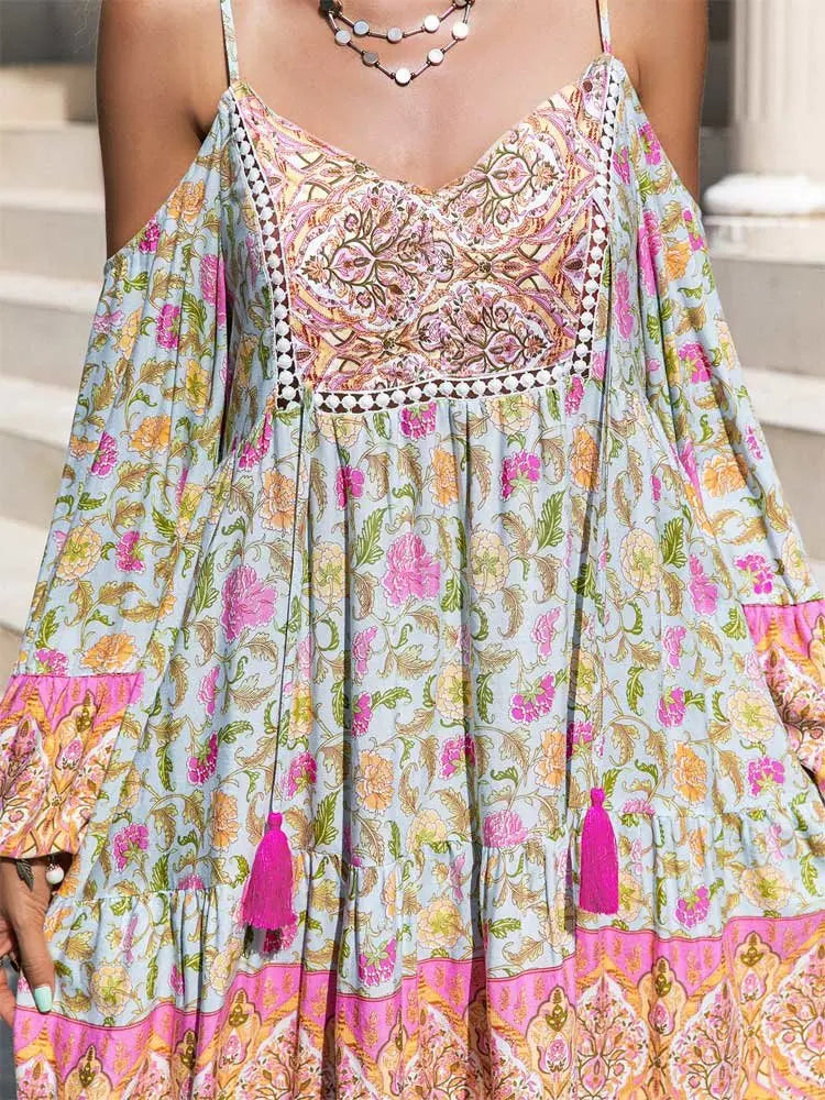 Mini Rayon Dress