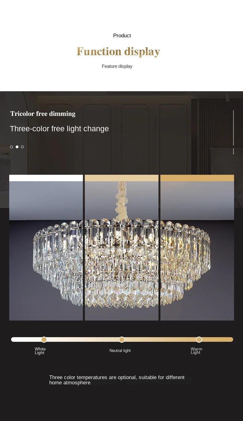 Luxury Crystal Chandelier