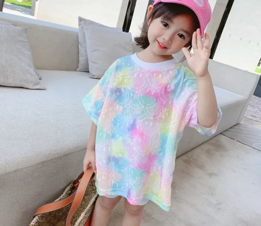 Tie Dye Smiley Top!