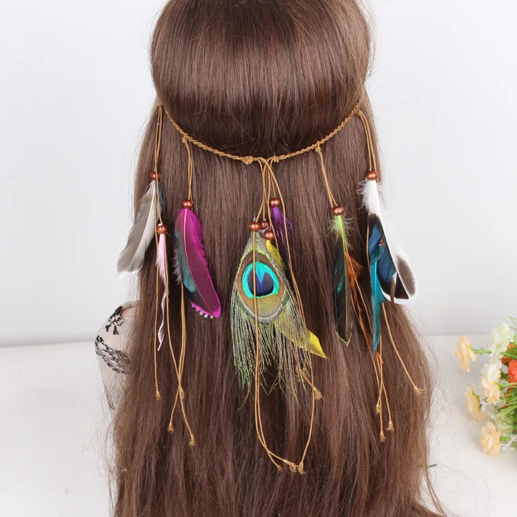 Feather Boho Headress
