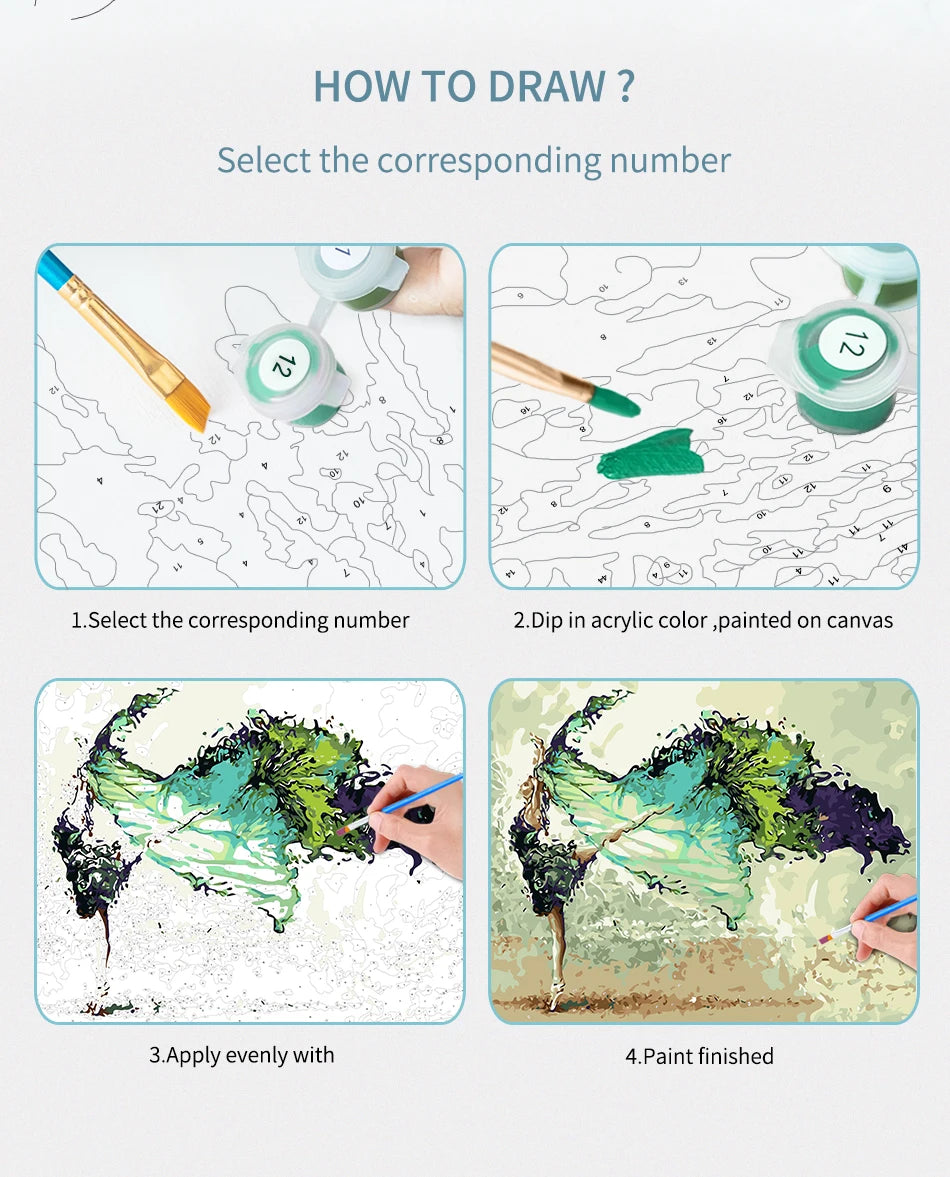 DIY Paint by Numbers!