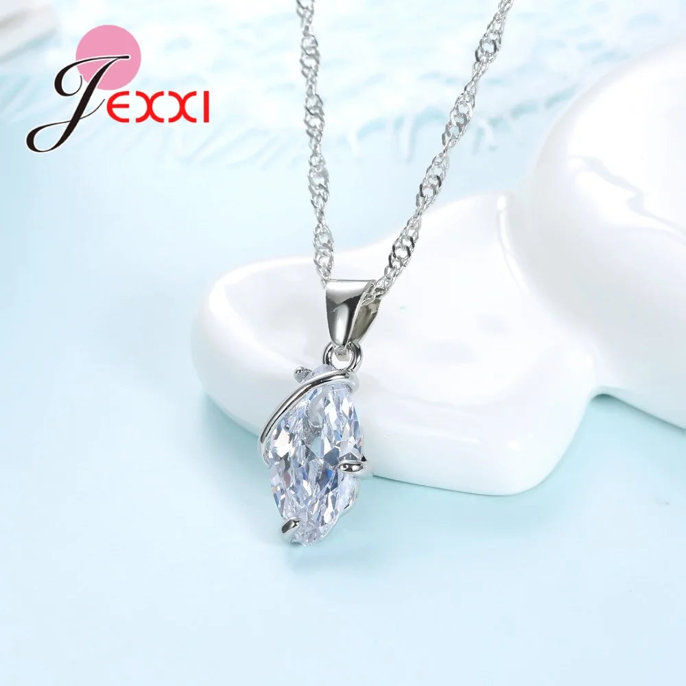 Cubic Zirconia Jewelry Set