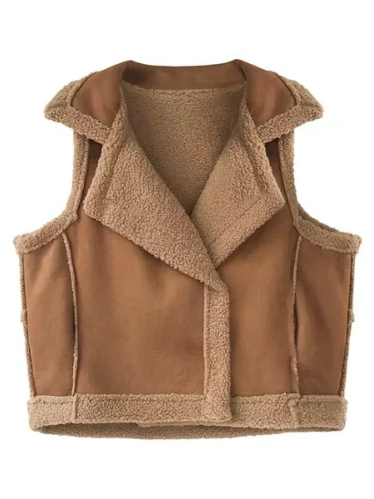 Leather Vest Coat