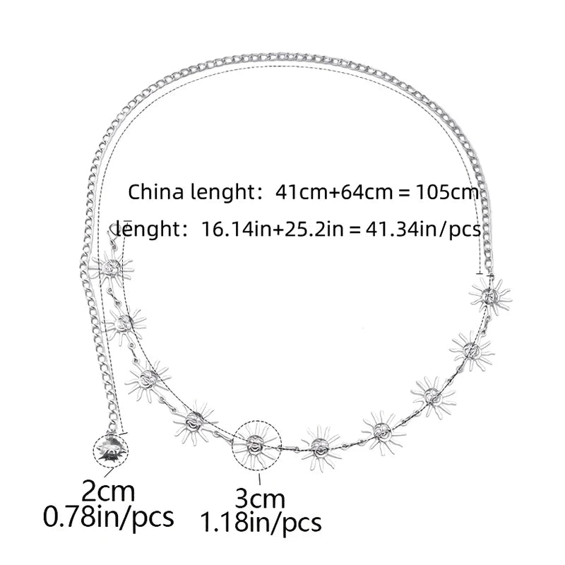 Sun Hip Chain