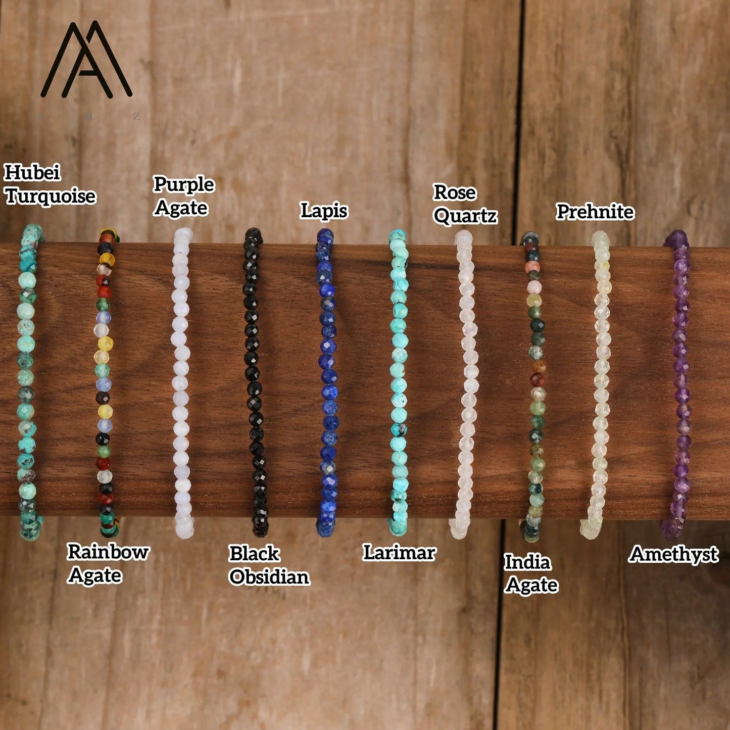 Various Real Crystal Bracelets