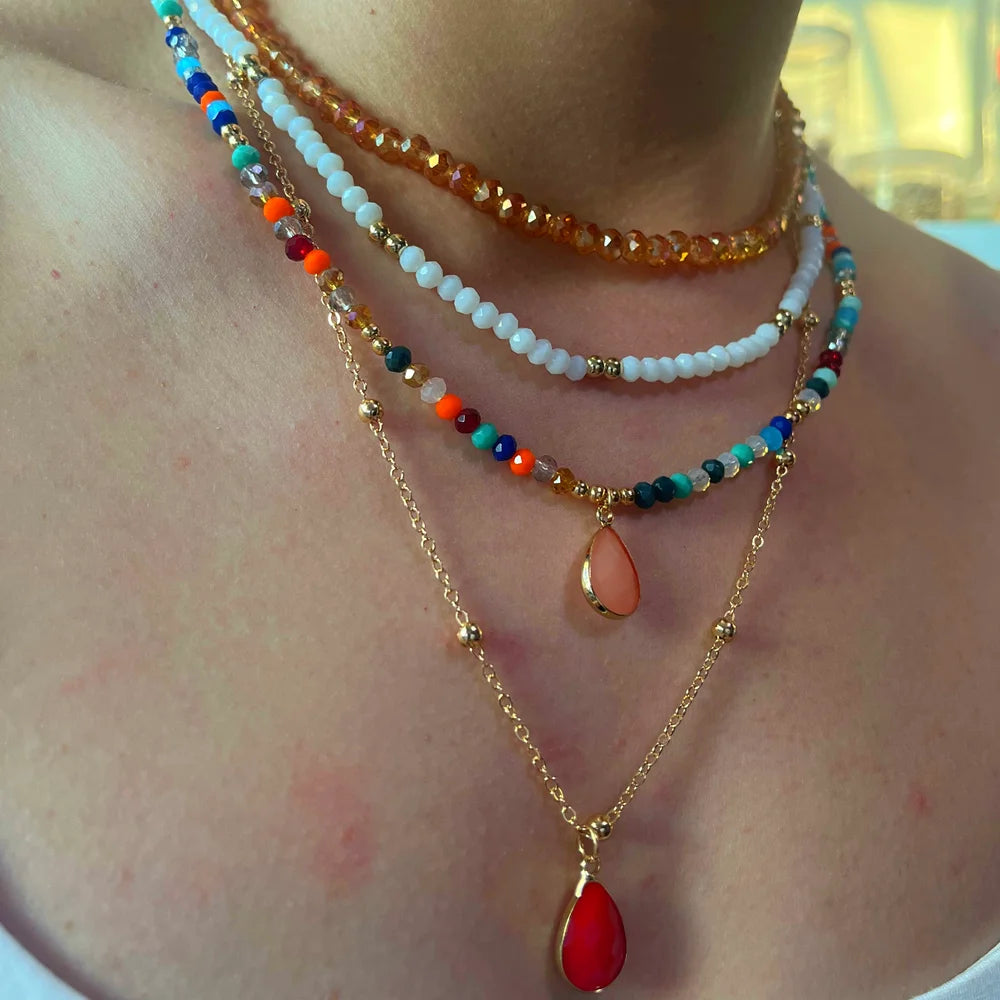 Multi Layered Boho Necklace
