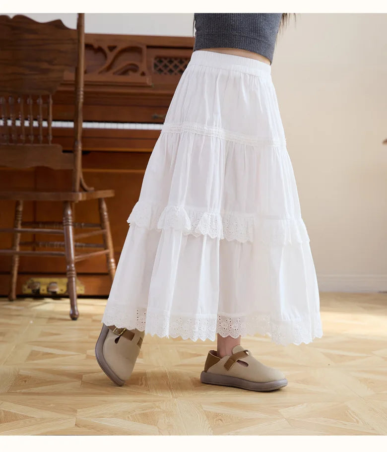 Teenage Ruched Frill Skirt