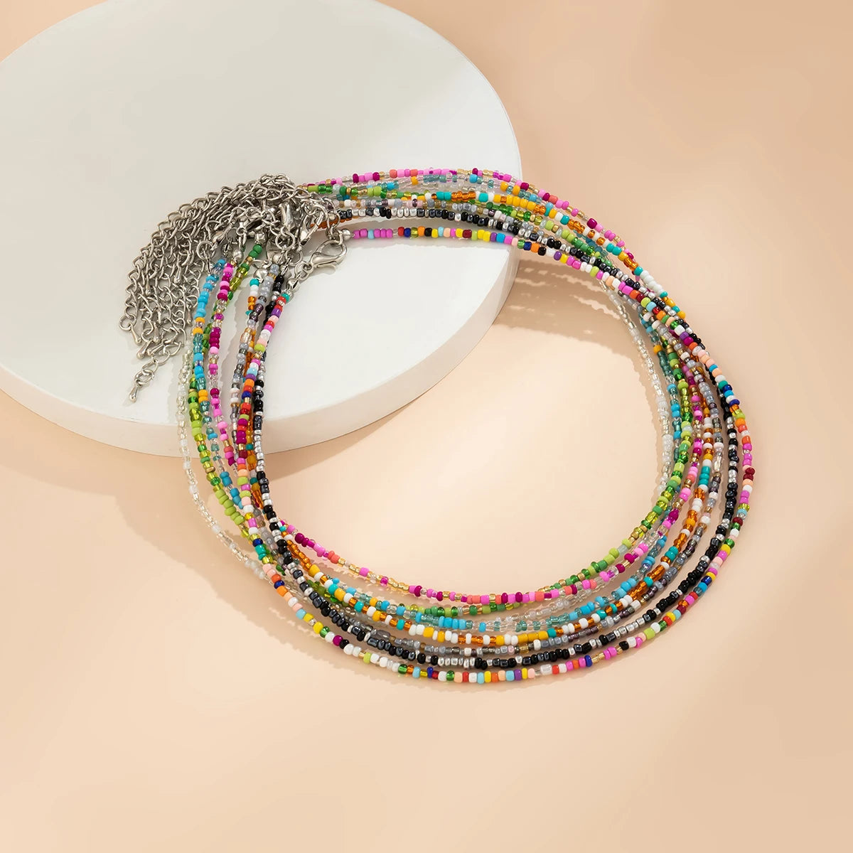 Beaded Choker Necklace