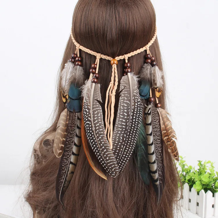 Feather Boho Headress