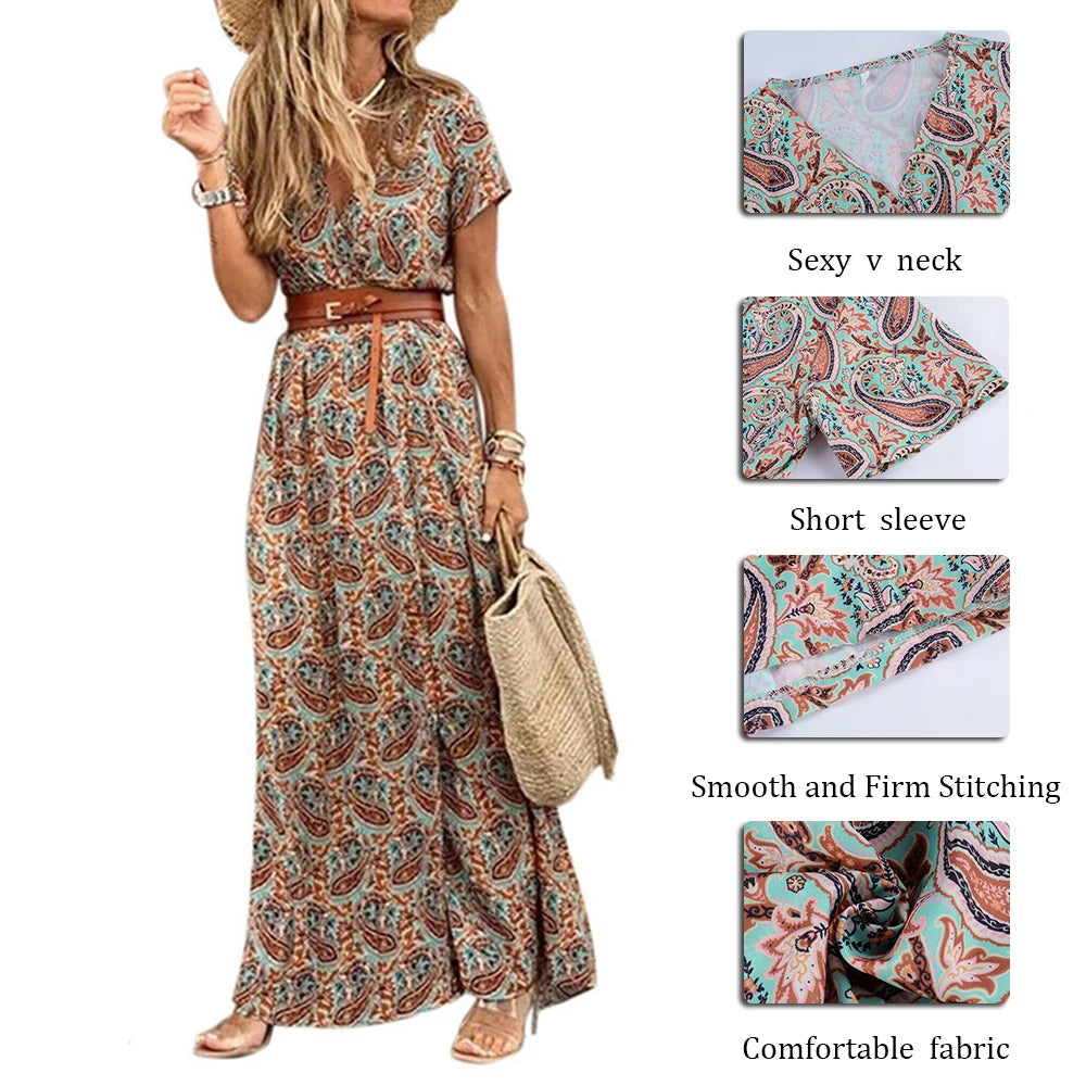 Boho-Style Maxi Dress