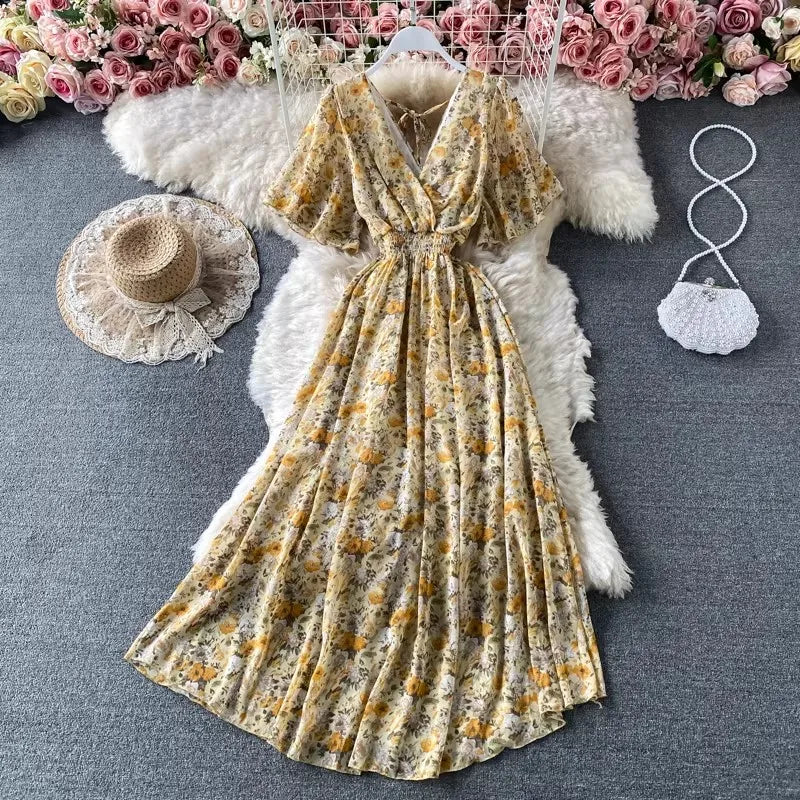 Floral Vestidos Dress