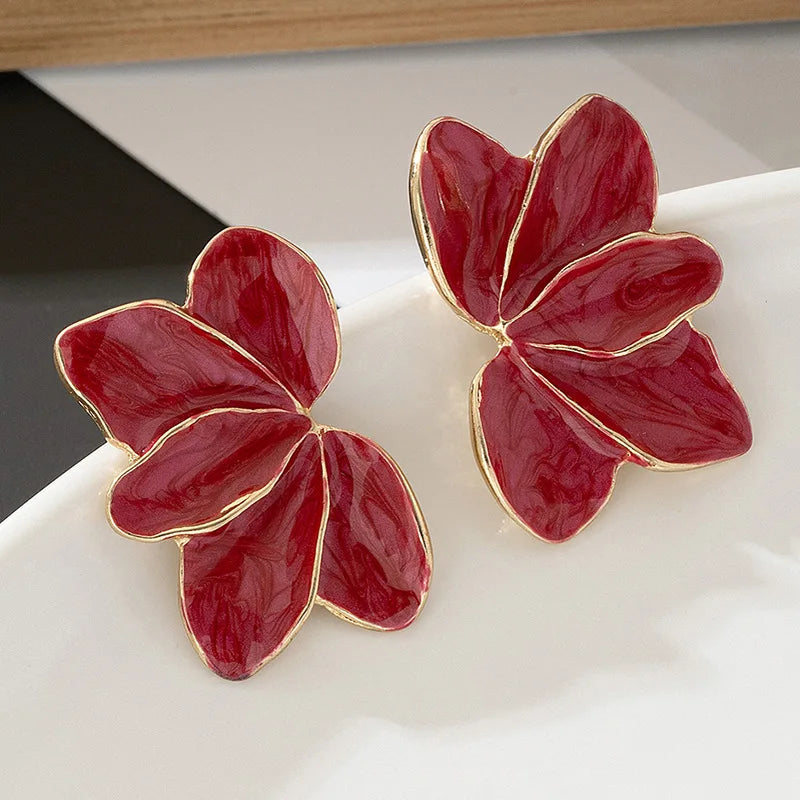 Petal Drop Earrings
