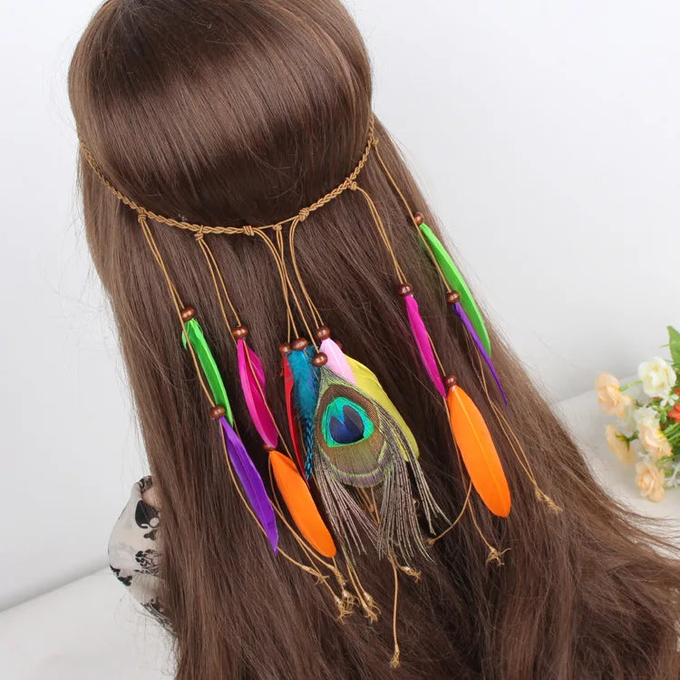 Feather Boho Headress
