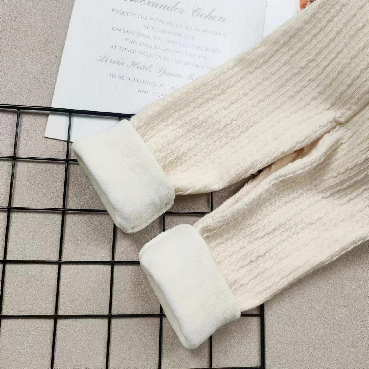 Girl's Plush Pants