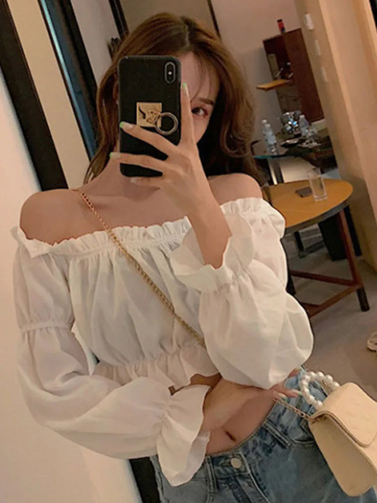 Ruffle Crop Top