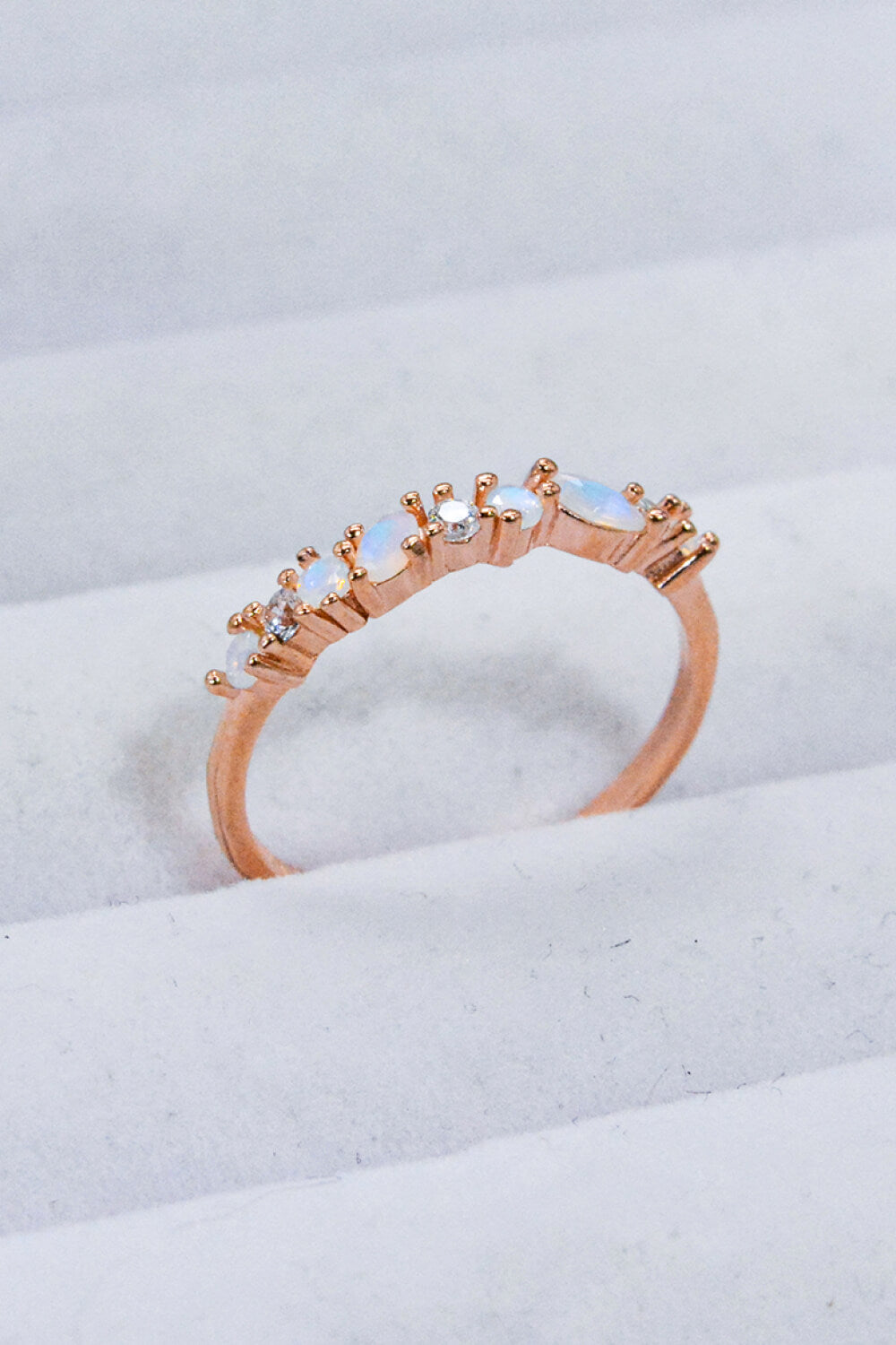 Moonstone Zircon Beauty Ring