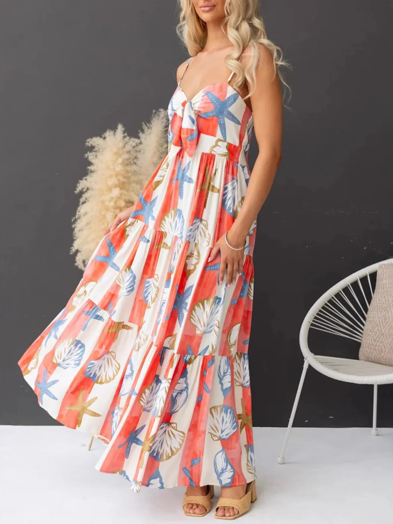 Spaghetti Strap Dress with Pockets!
