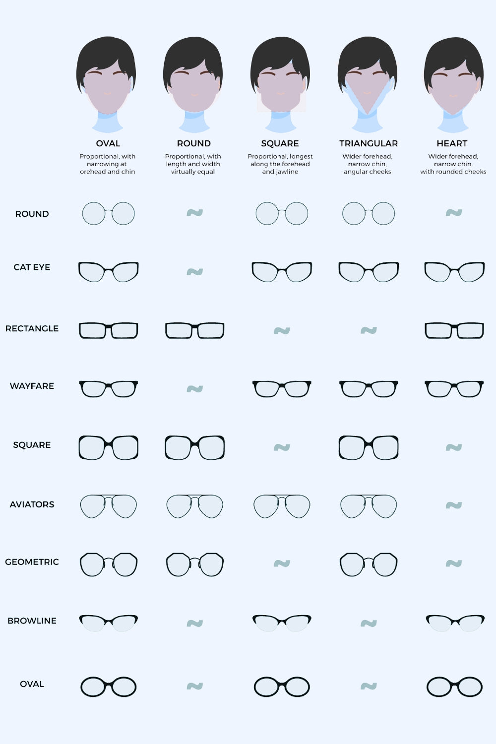 Cat-Eye Frame Sunglasses
