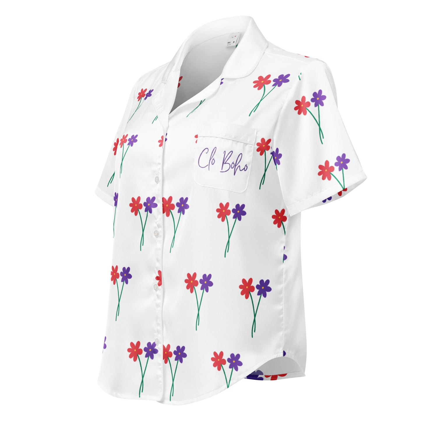 Clo Boho Print Pajama top