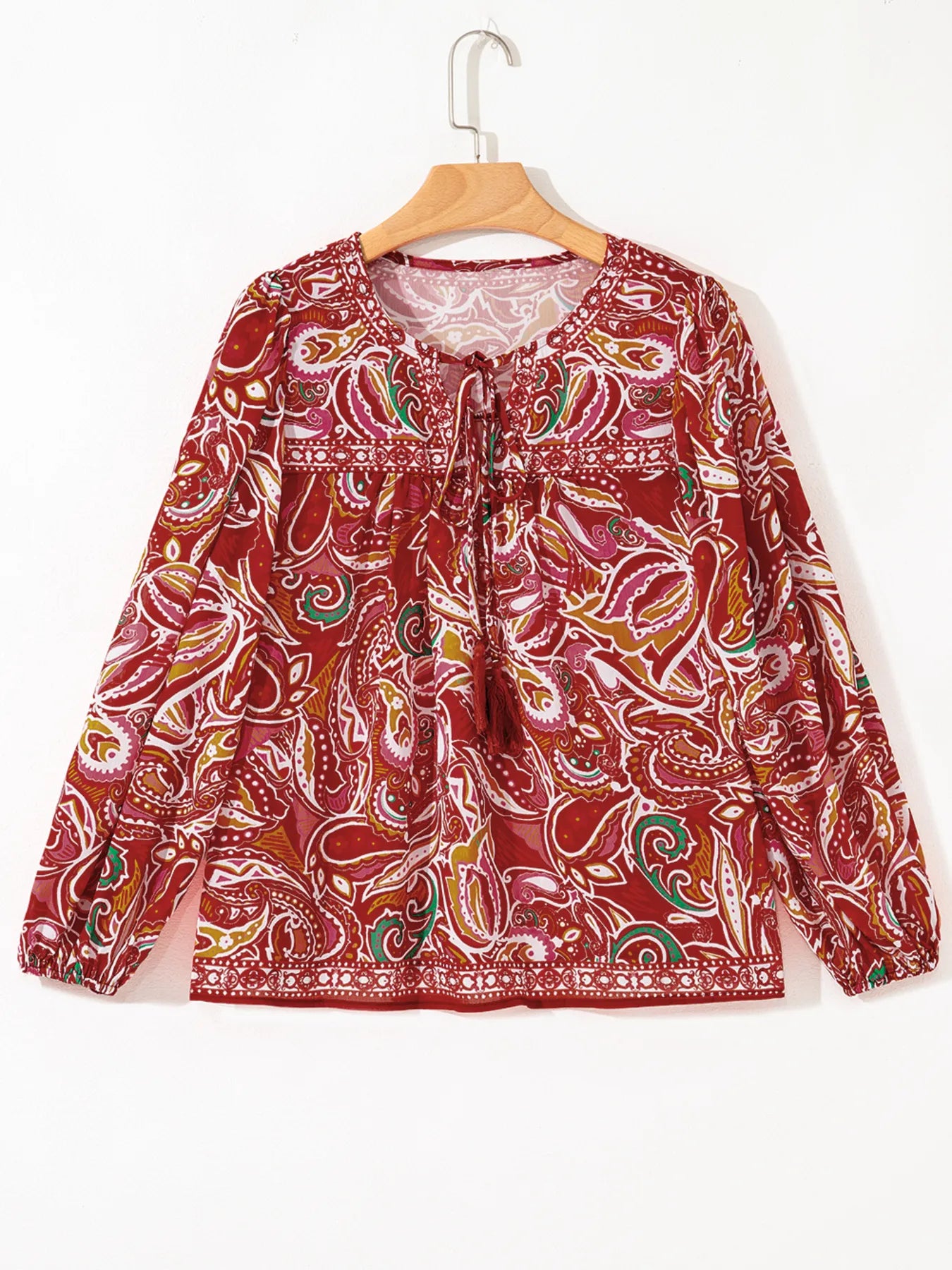 Tassel Puff Top