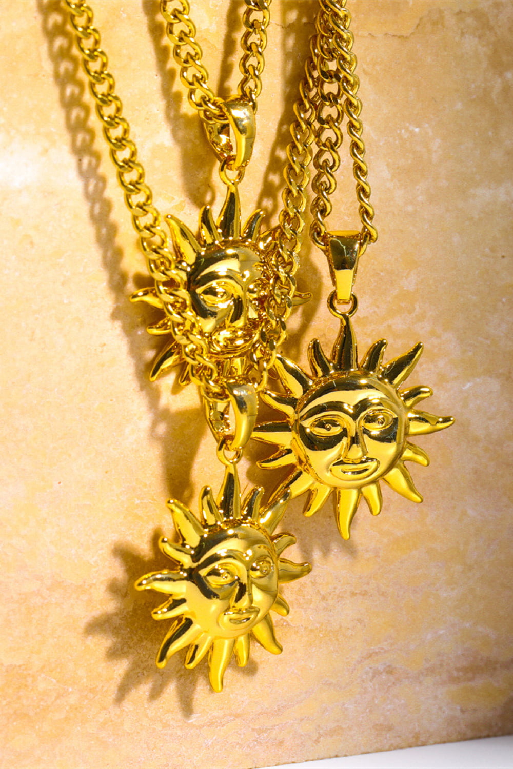 Sun Pendant Necklace