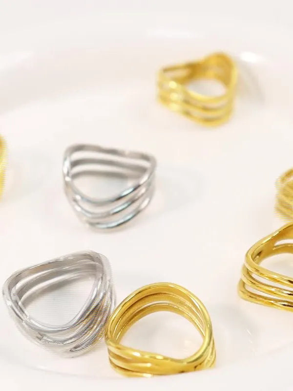 Three-Layer Ring