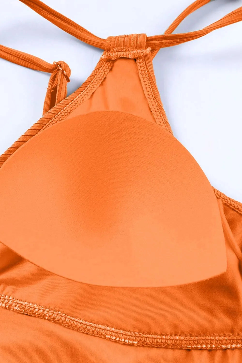 Plunge Orange One Piece