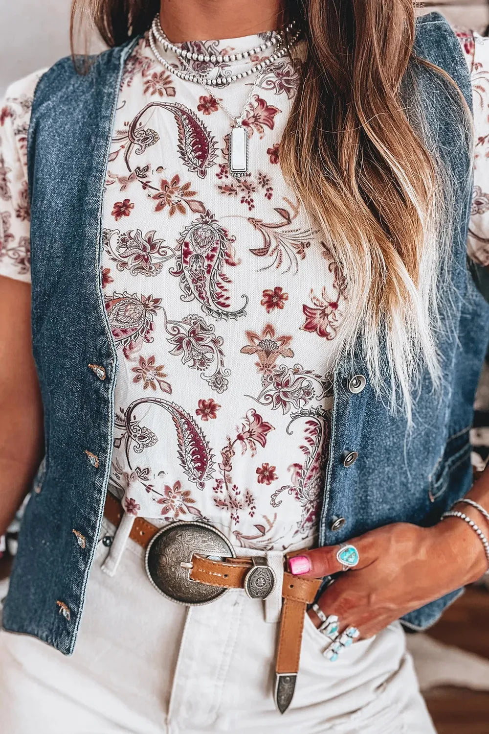 Paisley T Shirt