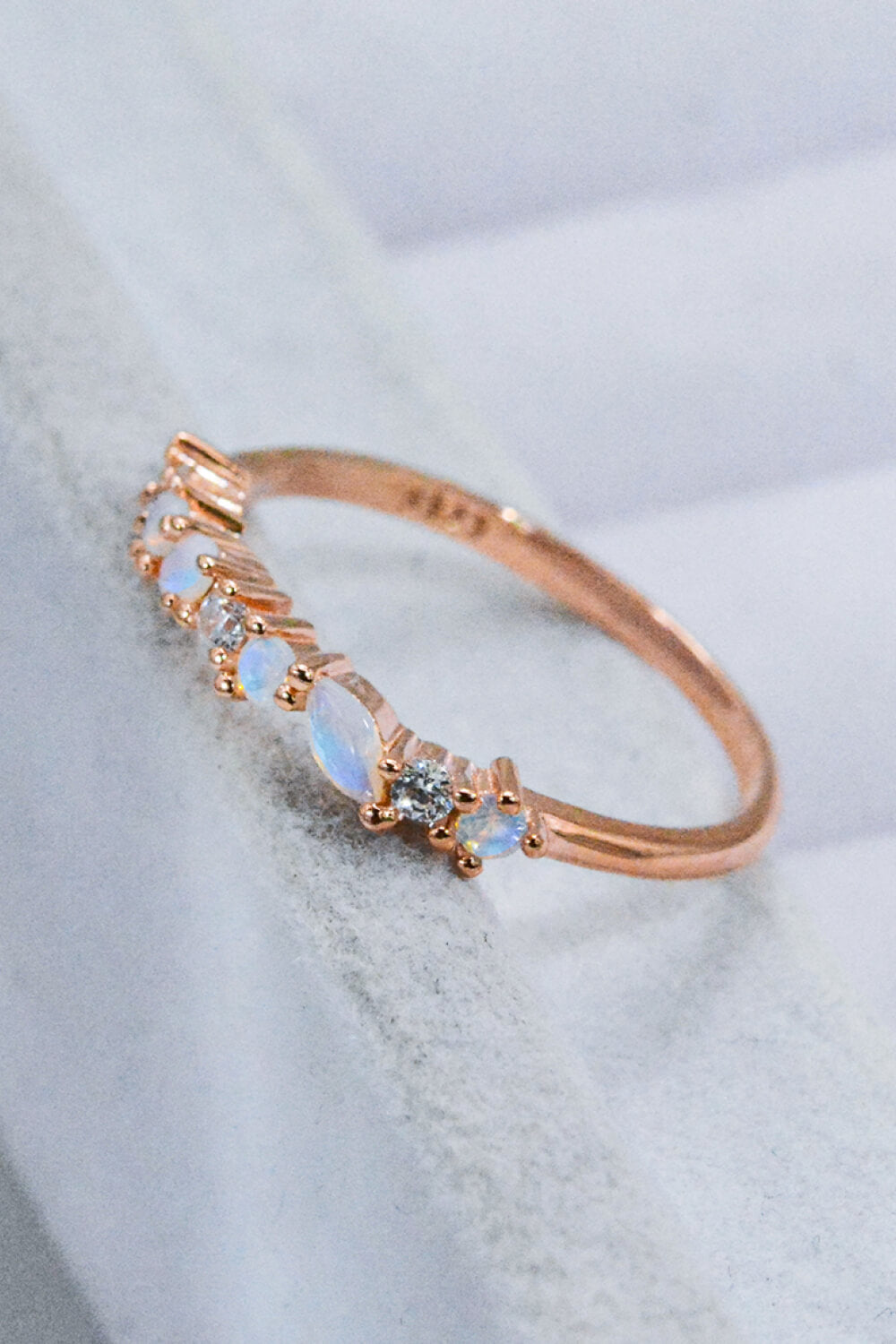 Moonstone Zircon Beauty Ring