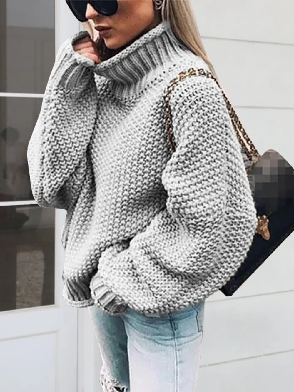 Glam Turtleneck Sweater