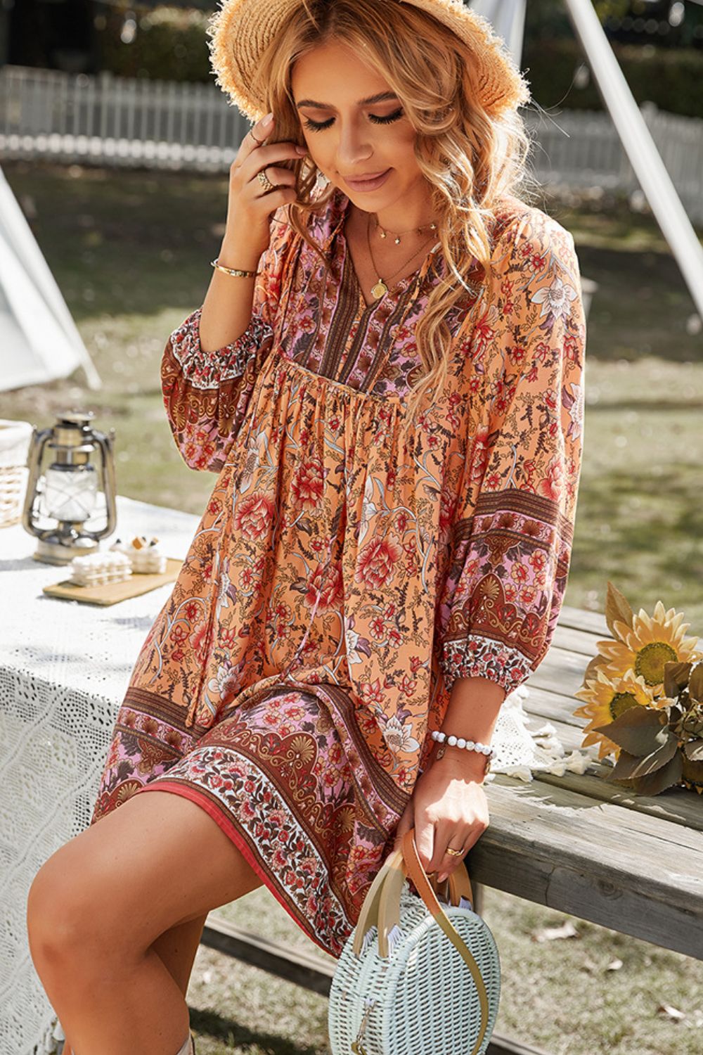 Cute Boho Chic Dress