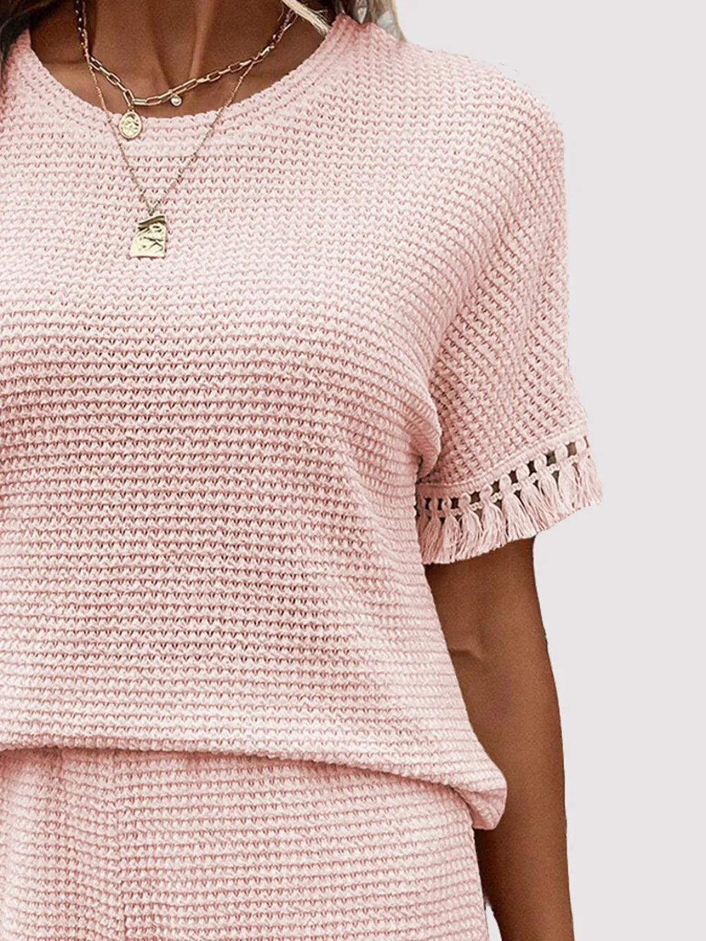 Tassel Top and Shorts