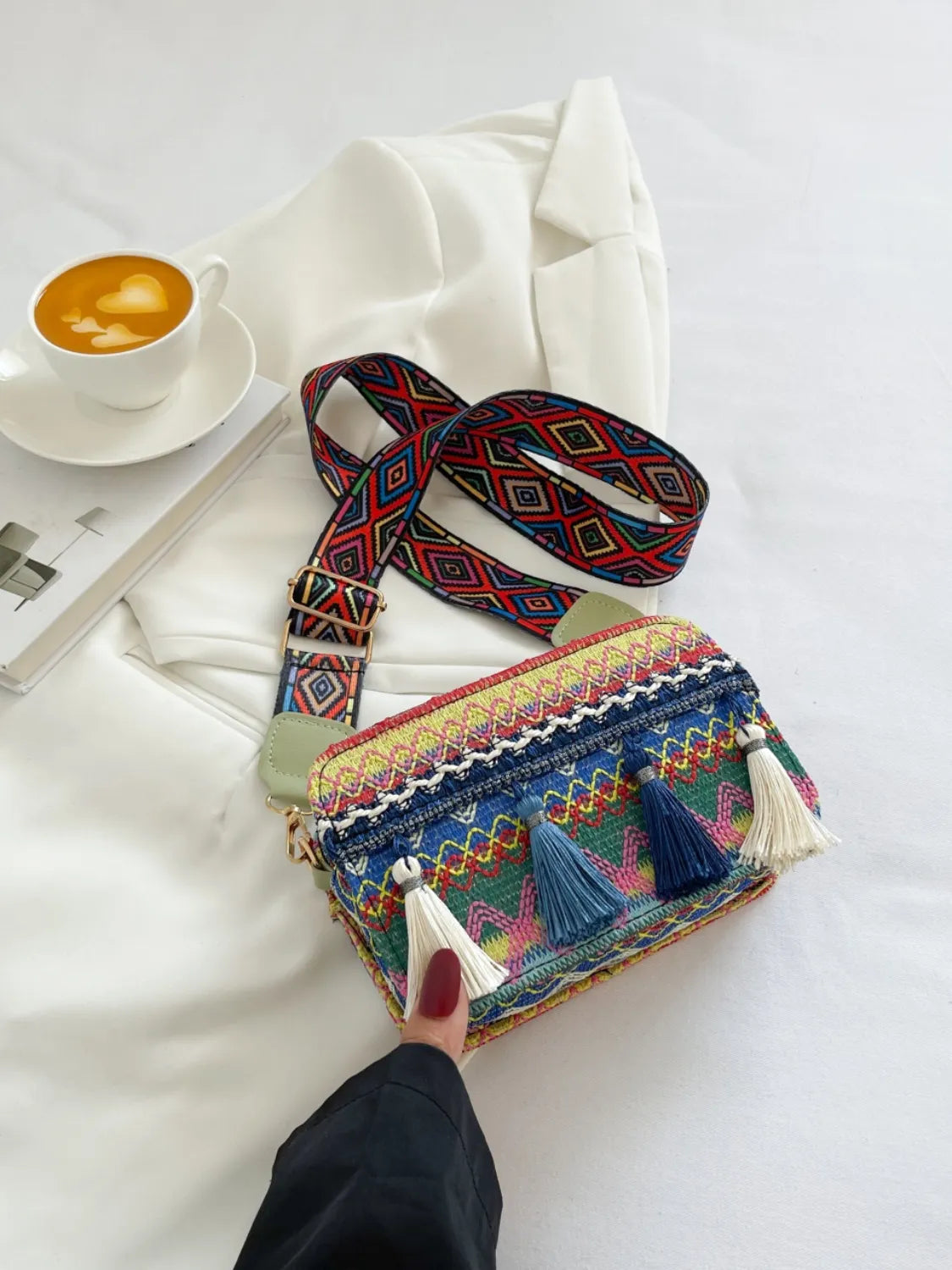Boho Tassle Bag