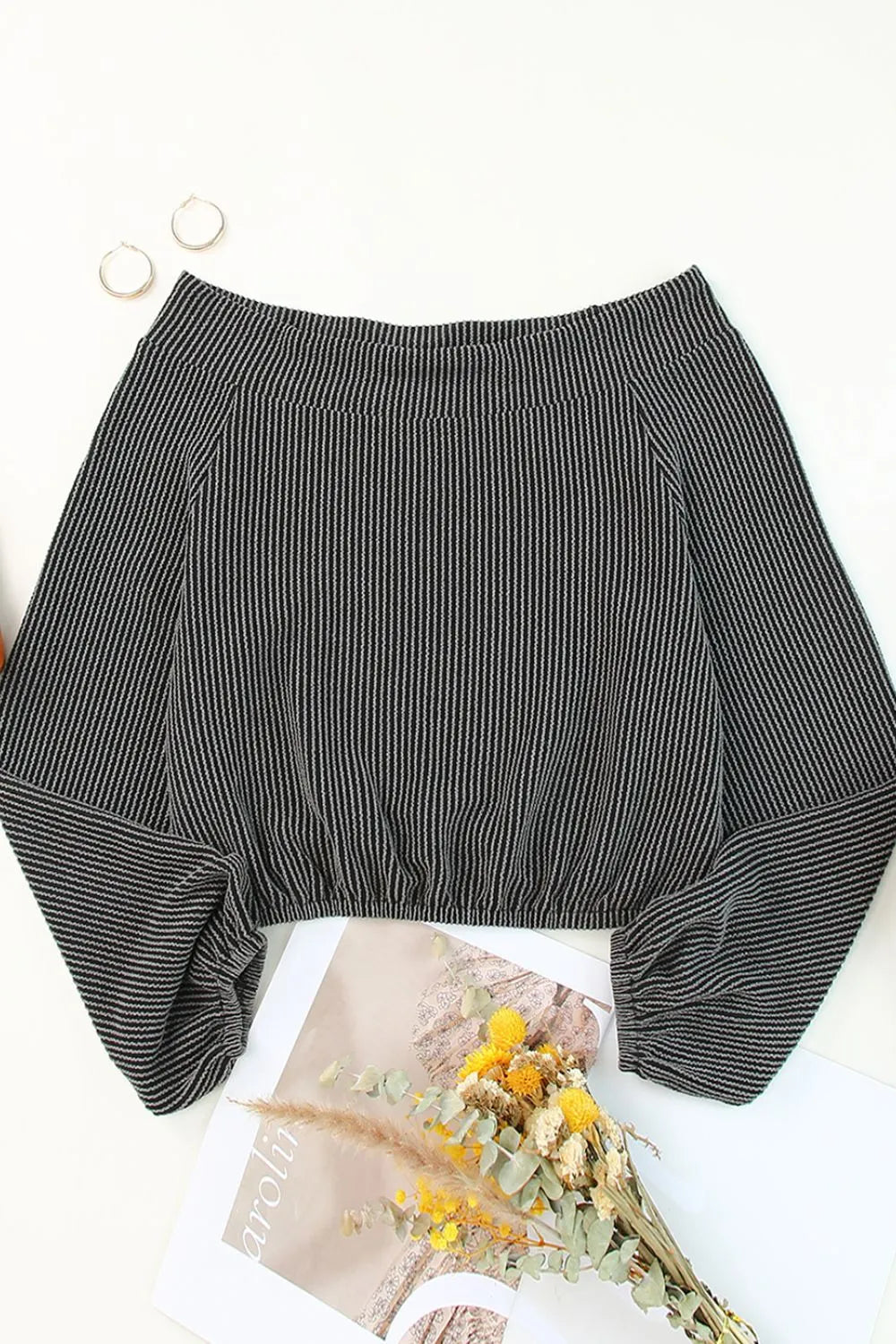 Off-Shoulder Indie Top
