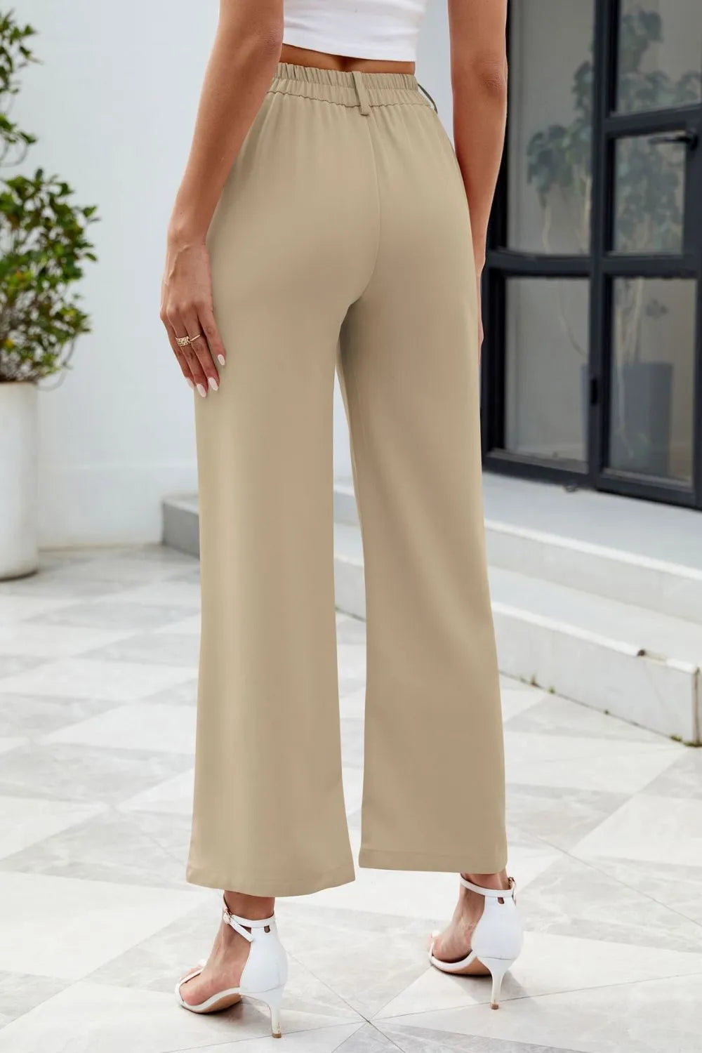 High Waisted Smart Pants