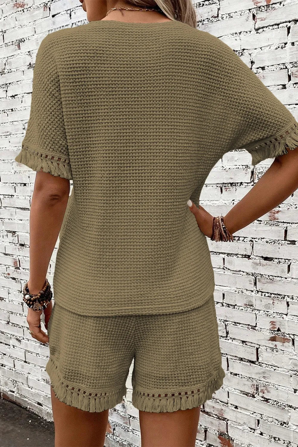 Tassel Top and Shorts