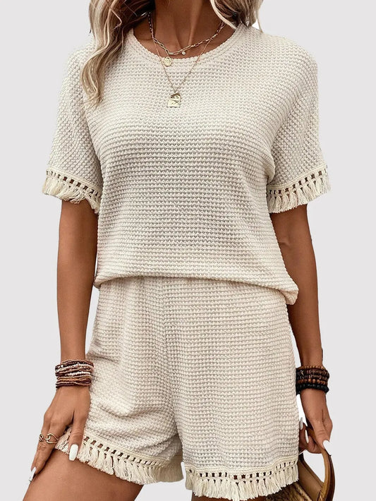 Tassel Top and Shorts