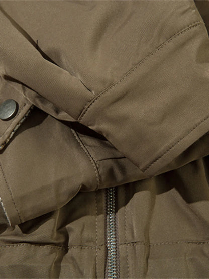 Brown Beige Jacket