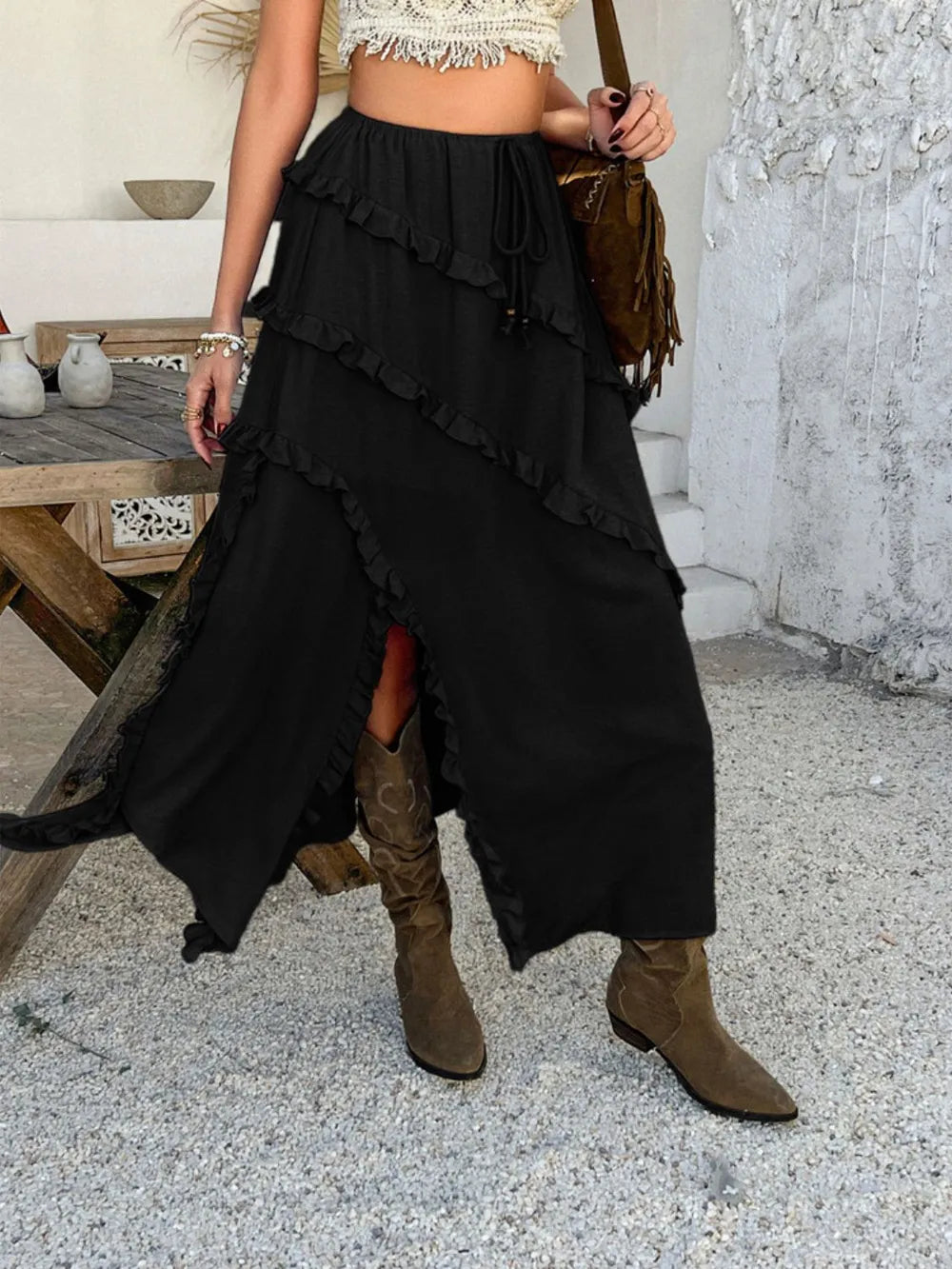 Divine Ruffle Skirt