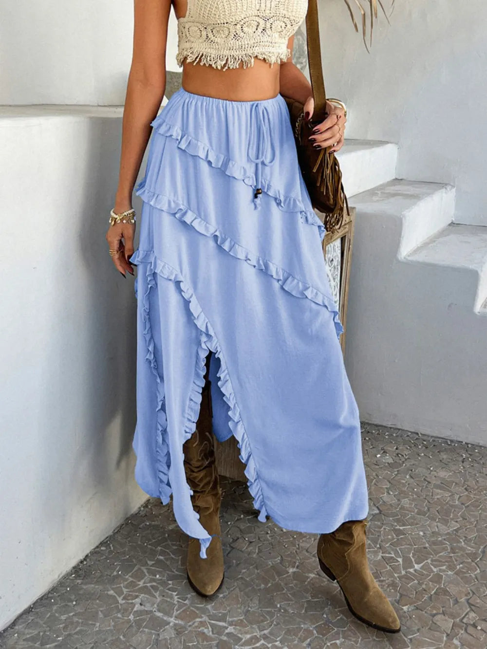 Divine Ruffle Skirt