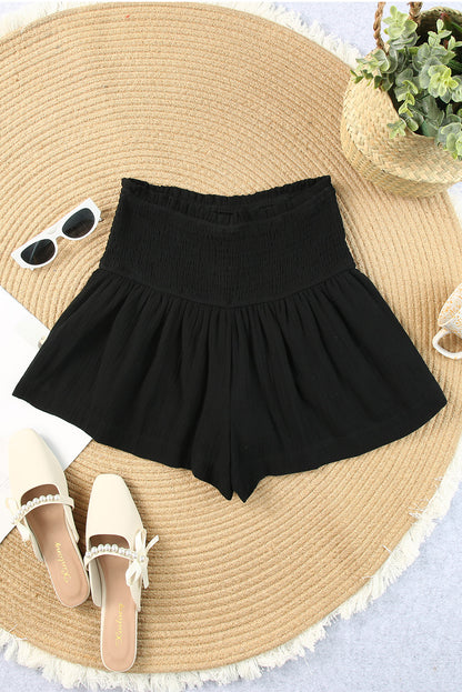 Wide Waistband Shorts