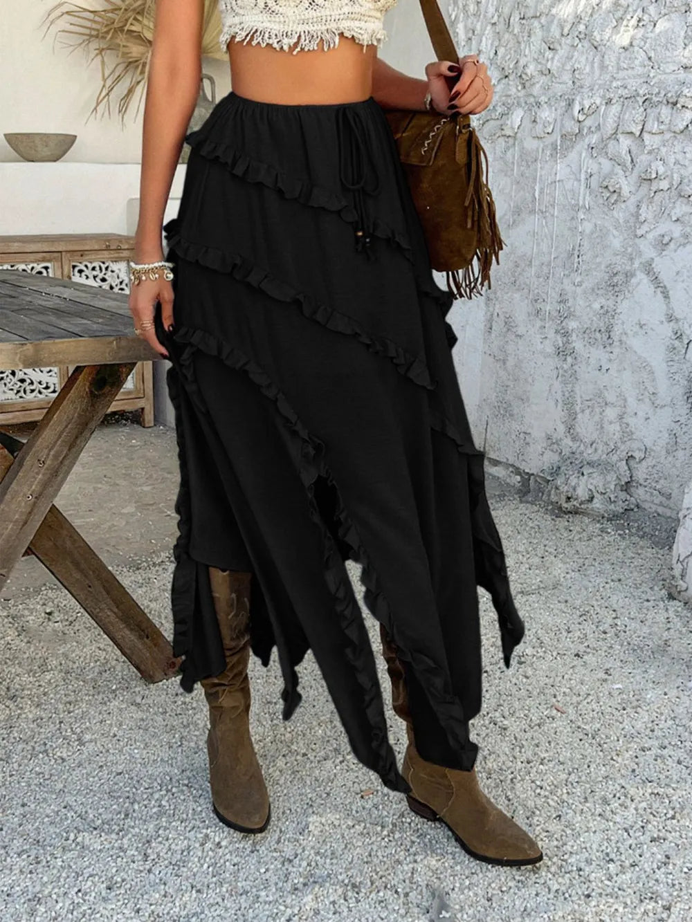 Divine Ruffle Skirt