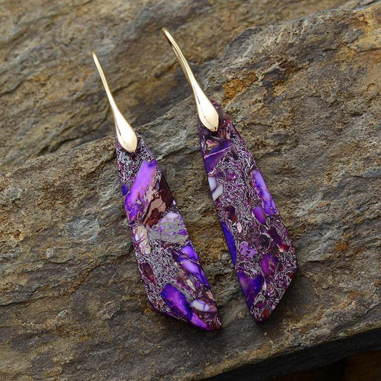 Stone Dangle Earrings